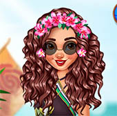 Moana Stylish Tropical Flowers