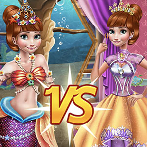 Annie Mermaid Vs rincess