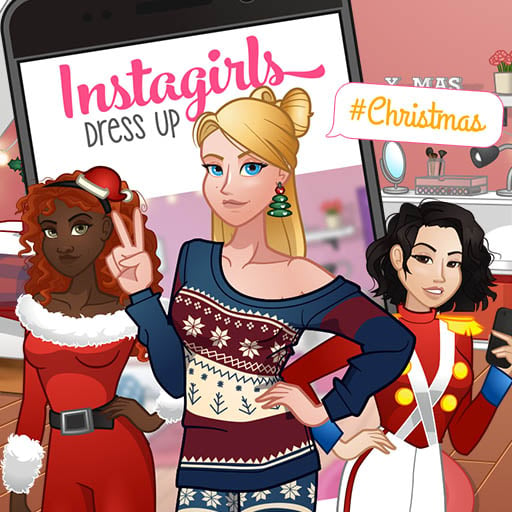 Instagirls Christmas Dress Up