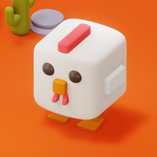 crossy road baby chicken