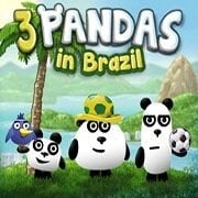 3 Pandas in Brazil