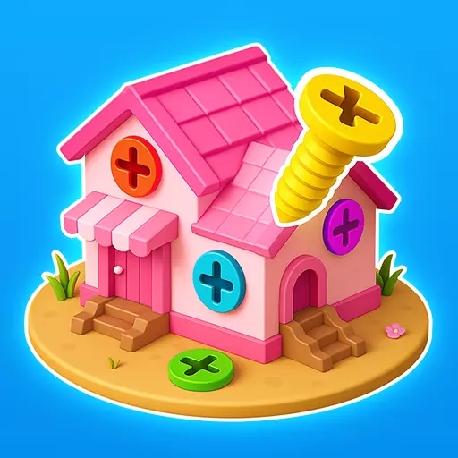 Screw Sort 3D: ねじパズル, ネジ外し