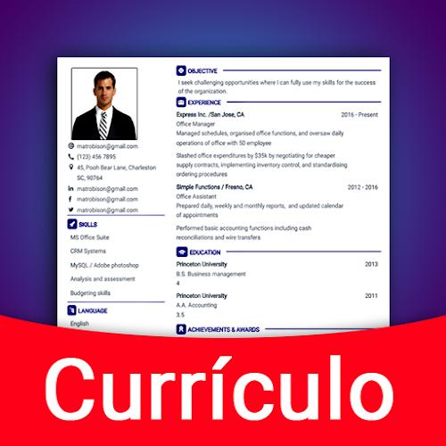 Fazer Curr&iacute;culo, CV em PDF